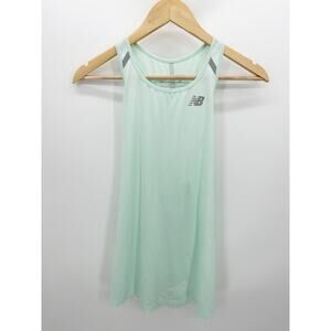 New Balance Seasonless Tank Womens Large Mint Green Racerback Shirt NWT